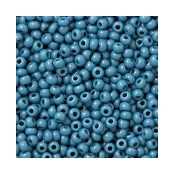 Dětské navlékací korálky Rokajl preciosa 10/0 mořská modrá