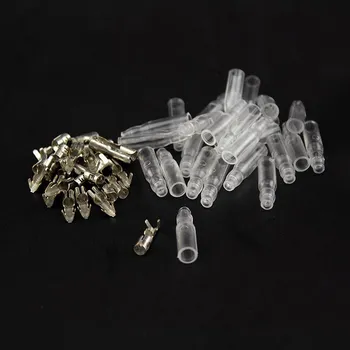 Elektroinstalace pro motocykl HS MOTO - Německo Sada konektorů s izolací Ø 4mm - 10ks konektor: 10x samice s izolací