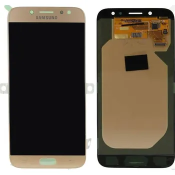 Samsung originální LCD a dotyková vrstva pro Galaxy J7 (2017) J730 - zlatá