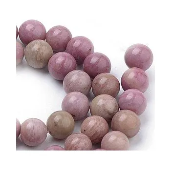 Přírodní kámen Rodochrozit 6mm (8ks)