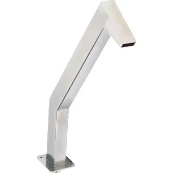 Vágner Pool Chrlič - Žirafa 55 mm, nerez, připojení 63 mm, povrch lesklý