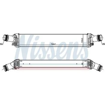 Chladič motoru Nissens 96111