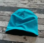 Yháček Šmoulí čepička Yháček, oboustranná, černá/tyrkys Velikost:: L