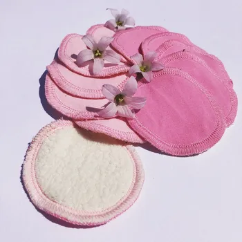 Kosmetický tampón Odličovací tamponky z bio beránka “růžové” 10 ks, Nice Belly