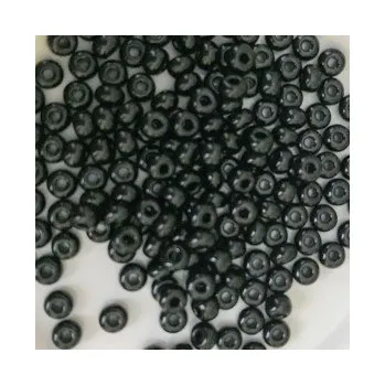 Dětské navlékací korálky Rokajl Preciosa 1. jakost 6/0 černá č. 029