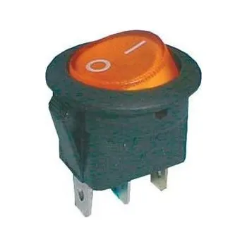 vypínač Přepínač Kolébkový Kul. Pros. 2pol./3pin ON-OFF 16