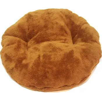 Pelíšek pro psa Marysa polštář kruh skořicová - DE LUXE