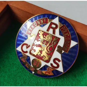 Odznak Služba Kriminální Policie z 1. republiky - Limitovaná Edice