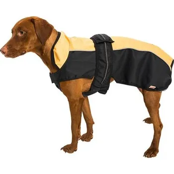 Obleček pro psa Samohýl Exclusive Esmé XL černá-okrová 36 cm