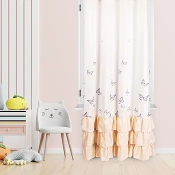 Vánoční dekorace 4Home Závěs Mariposa, 140 x 245 cm, mix barev