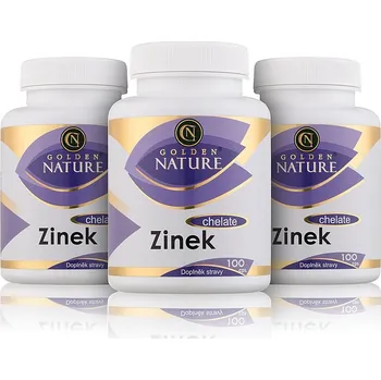 2+1 Golden Nature Zinek Chelate 300 cps.