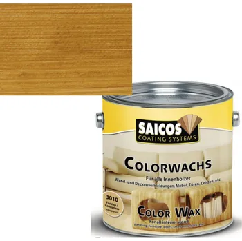 Olej na dřevo Saicos barevný vosk Klasik 2,5L 3028 TEAK + dárek k objednávce nad 1000Kč