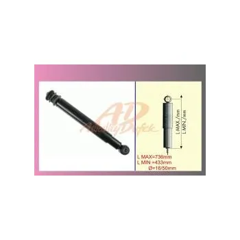 tlumič pér.IVECO TRAKKER přední W I/O