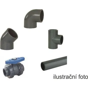 Bazénový protiproud Vágner Pool Předmontáž Badu Jet - Fitinky 75mm