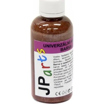Vodová barva Univerzální barva metalická - hnědá - 50g - 7245 UM24