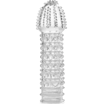 Návlek na penis EREKČNÍ NÁVLEK - SUPER TVRDÝ PENIS + IDEÁLNĚ VZRUŠENÁ LASTURKA - 70894