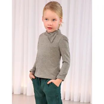 Abel and Lula Sváteční halenka abel a lula 5604-75 zlatá Rozměr: 128