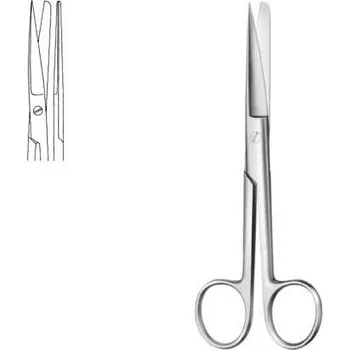 Nůžky chirurgické hrotnato tupé rovné 14 cm S/M 11142