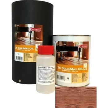 Olej na dřevo SYNTEKO 2K SolidMax Oil 1.05L Mahogany