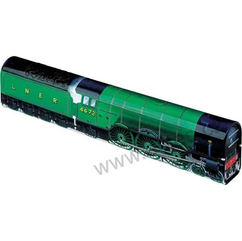 Dóza na potraviny FLYING SCOTSMAN zelená lokomotiva