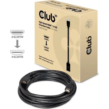 Video kabel Club 3D Club3D Kabel prodlužovací HDMI 1.4, 5m CAC-1320