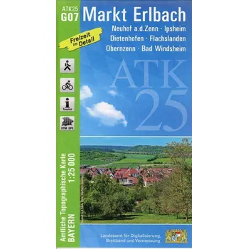Markt Erlbach 1 : 25 000