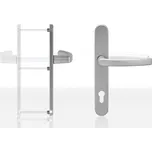 Klika venkovní BLAUGELB DGT35 PZ92 F1 stříbrná