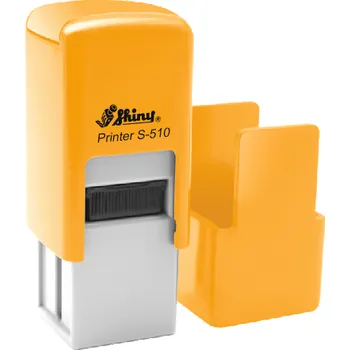 Razítko Razítko Shiny S-510T Printer Line, vlastní text 12 x 12 mm Barva strojku: Žlutá