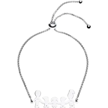 Náramek Šperky4U Ocelový náramek family - ON1001-02