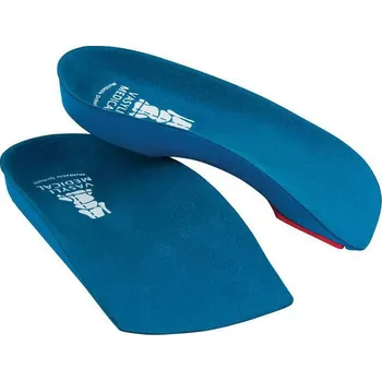 Vložka do bot Vasyli Medical Ortopedické vložky VASYLI CUSTOM 3/4 délka - Modrá Velikost: S