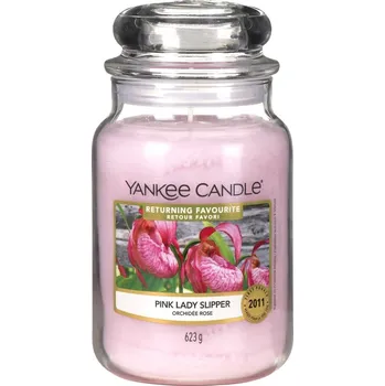 Svíčka Yankee Candle Vonná svíčka Pink Lady Slipper 623 g