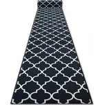 Associated Weavers Běhoun pogumovaný Trellis 30350 černý Šíře: 67 cm