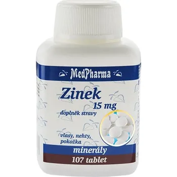 MedPharma Zinek 15 mg - 107 tablet
