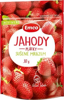Sušené ovoce EMCO Mrazem sušené jahody 30 g
