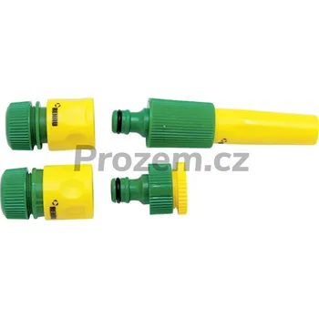Sada tryska + rychlospojka + kohoutový přípoj pro 3/4" hadici, p