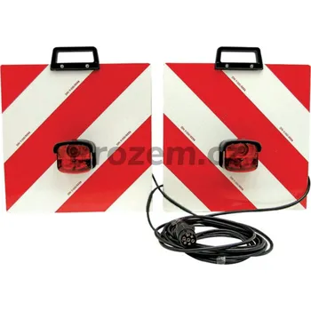 Sada nářadí Sada výstražných tabulek s 3-funkčním osvětlením