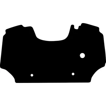 Rohožka GRANIT gumová rohožka do traktoru Lamborghini R2 s elektr. plynovým pedálem, černá rohožka do traktoru, rohož do traktoru