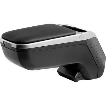 Loketní opěrka Rati Loketní opěrka Seat Leon 2020- (metal-grey, bez kapsy, 12V konektor)