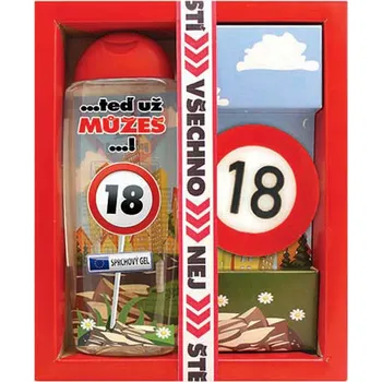 Kosmetická sada Bohemia Gifts Kosmetická sada k 18. narozeninám
