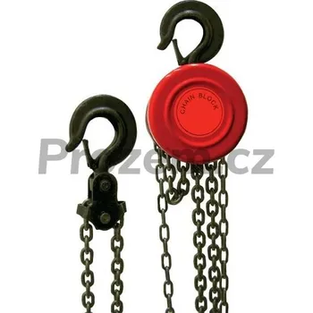 Kladkostroj 2t, výška zdvihu 2,5m