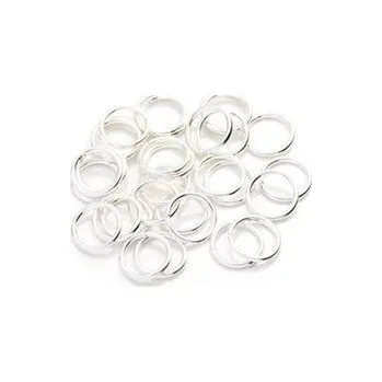 Materiál na výrobu šperku Bižuterní spojovací kroužky 5mm 30 ks