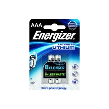 Článková baterie Lithiová mikrotužková baterie R03 2ks v balení - Energizer lithium 1,5V