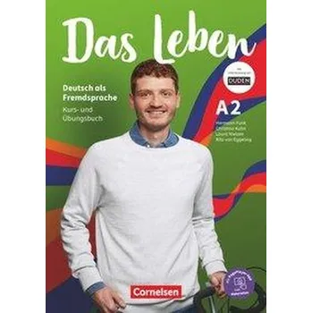 Das Leben A2: Gesamtband - Kurs- und Übungsbuch mit interaktiven Übungen auf scook.de - Eggeling, Rita Maria