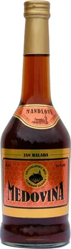 Medovina Jan Halada Medovina mandlová 18 % 0,5 l