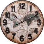 Nástěnné hodiny World - 69*5*70 cm