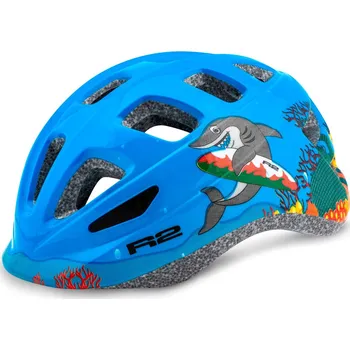 Cyklistická přilba R2 Helma dětská BUNNY 46-50cm modrá XS
