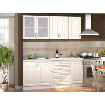 Kuchyňská linka Casarredo Victorie 180 cm bílý santál