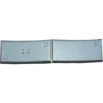 Sada na opravu pneumatiky 91-40g závaží samolepicí zinek nízké, v=3,8mm