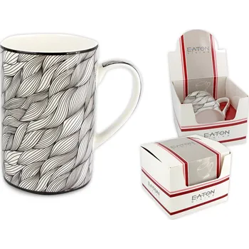EATON - Porcelánový hrníček "London Wave" v dárkové krabičce - 350 ml