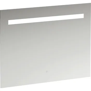 Zrcadlo Leelo - zrcadlo 90x70, hliníkový rám, LED osvětlení, dotykový senzor H4476529501441